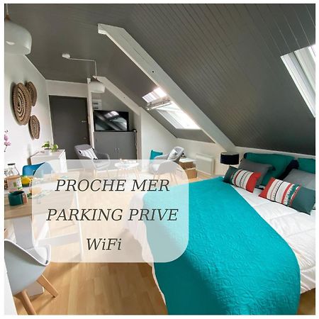 Апартаменты Agreable Cocon Sous Les Toits - Parking - Wifi Пленёф-Валь-Андре Экстерьер фото